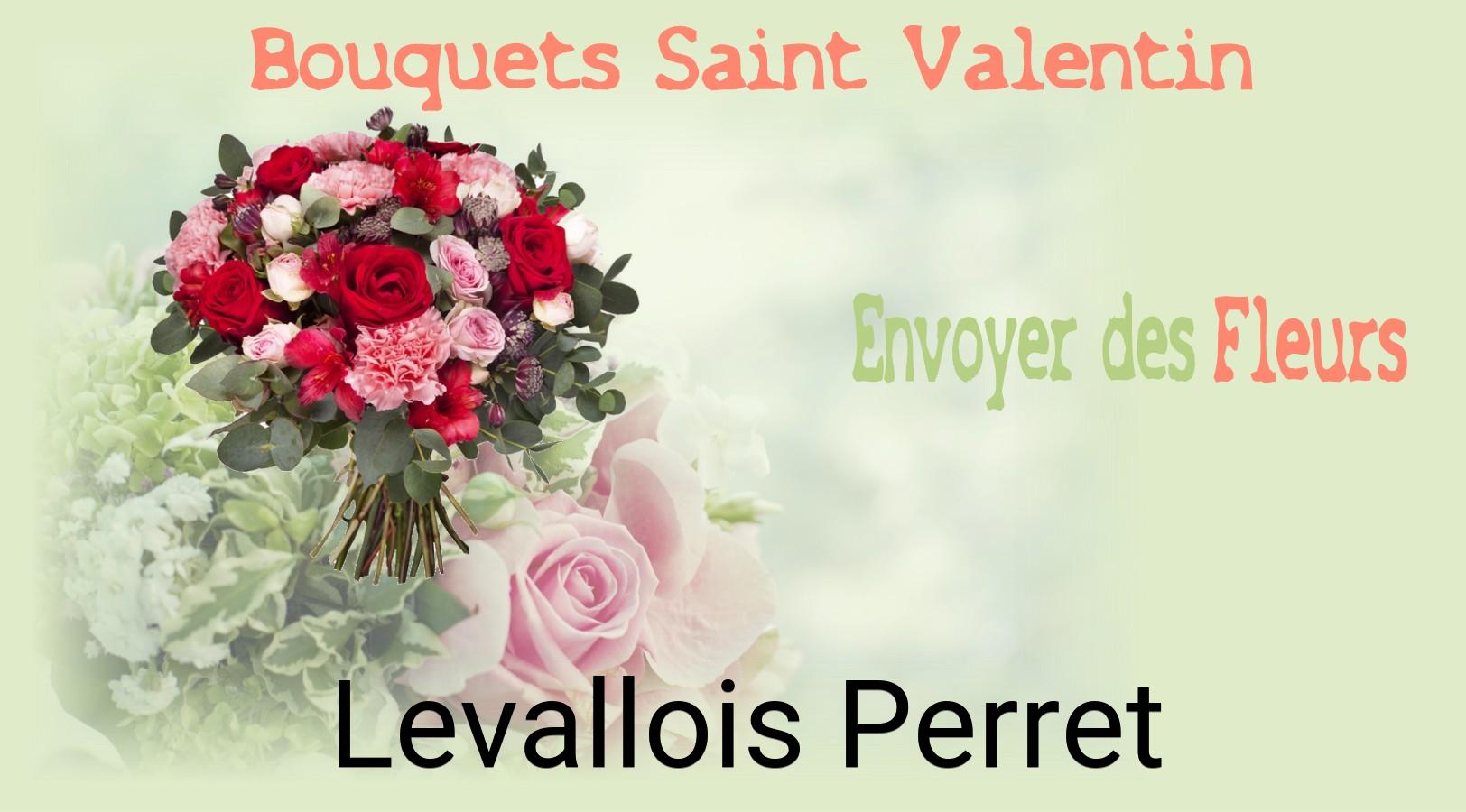 Roses de Saint-Valentin livrées à Levallois-Perret